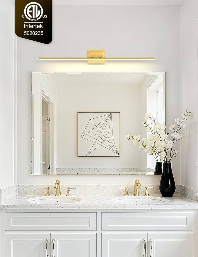 VOLISUN Bathroom Vanity Light 39.4 inch, 24W Dimmable 5CCT Led Bathroom Light - Image 2