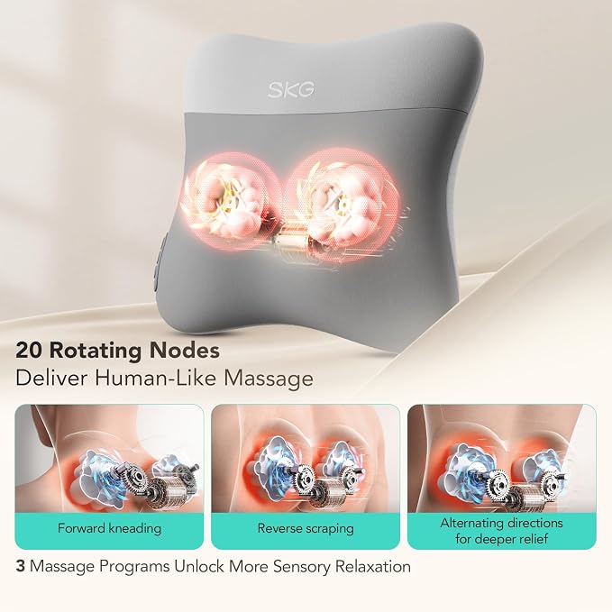 SKG VS500 Cordless Back Massager - Image 2