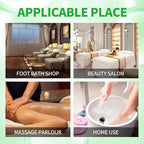 Pedicure Kit Foot Soak Set: Bubble Salt, Sugar Scrub, Massage Mask, Massage - Image 8