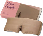 Glow People Silk Sleep Mask – 100% Mulberry Silk Eye Mask by GlowPeople