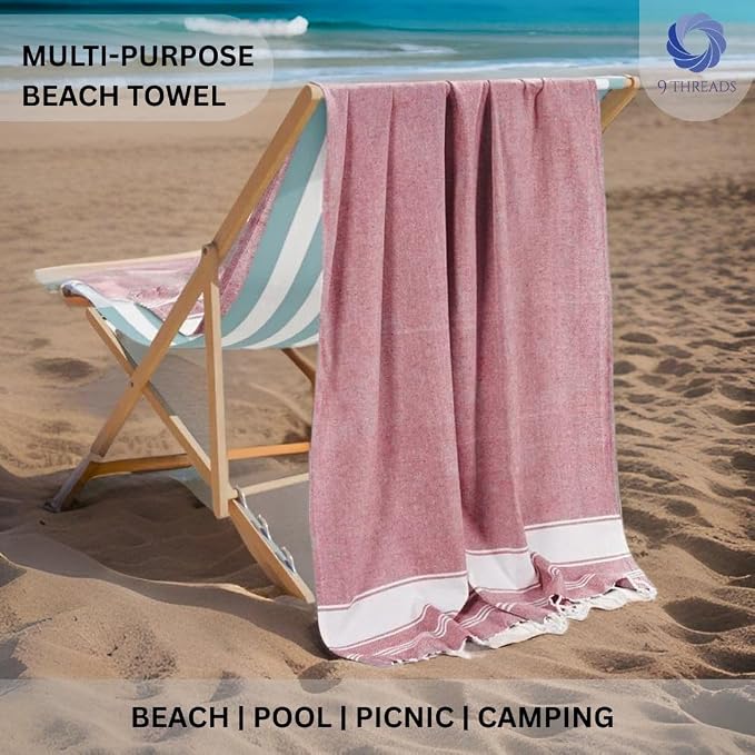 Cotton Turkish Beach Towel - Image 2