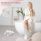 my novel things Birthday Gifts for Women, Bathrobe Set, Spa Robe and Slippers - Image 5