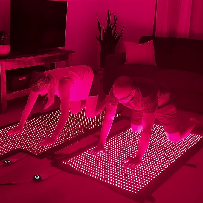 2026 Upgraded Dual Wavelength LED Beads 660nm&850nm Red Light Therapy Blanket - Image 8