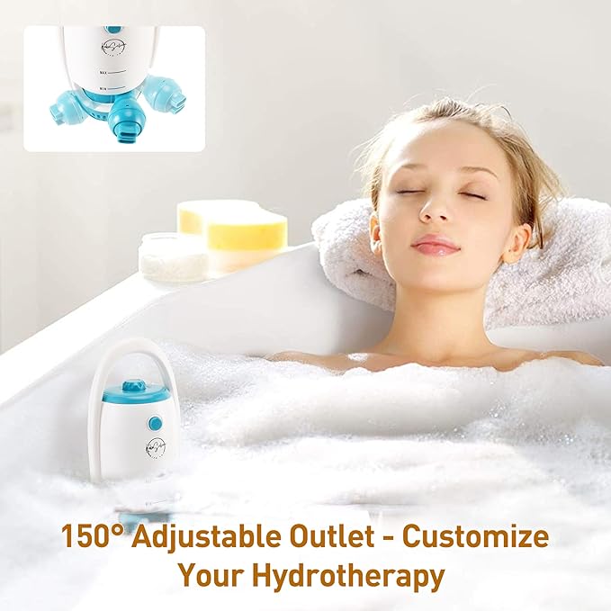 KokoSelene Bath Jets for Tub, Portable Bathtub Jets for Home Spa, Creates - Image 5