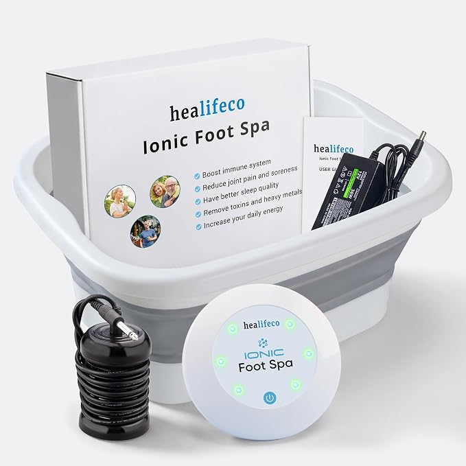 Ionic Foot Spa by Healifeco – Ion Foot Bath Detox Machine by Healifeco