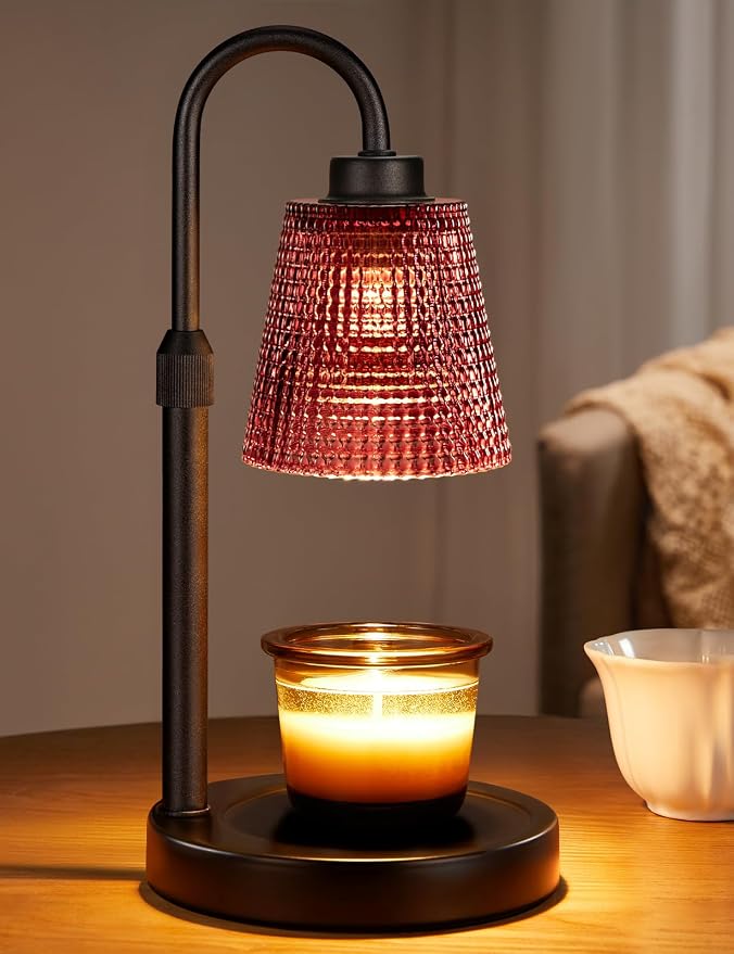 Innqoo Pomegranate Red Candle Warmer Lamp by Innqoo