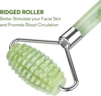kimkoo Jade Roller and Gua Sha for Face-3 in 1 Kit - Image 5