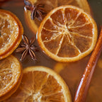 Village Candle Orange Cinnamon Large Glass Apothecary Jar Scented Candle - Image 4