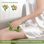 6-in-1 Jade Stone Body Gua Sha Facial Tools - Image 5