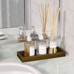 ZHWS Bathroom Vanity Tray for Toilet Tank, Decorative Tray, Kitchen Tray - Image 3