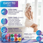Aromatherapy Shower Steamers Gift Set, Six Fizzies - Image 6