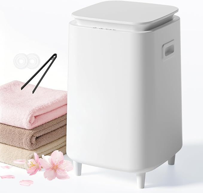 22L Towel Warmer for Bathroom – Fast Heating Blanket Warmer, Fits Two 40" x 70" by warmcozy