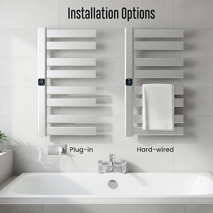 Towel Warmer, Heated Towel Rack - Image 7