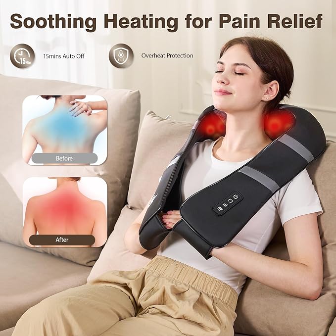 Neck Massager with Heat - Image 3