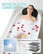 Full Body Bath Pillow for Bathtub, 5D Thick Tub Pillow for Bathtub - Image 9