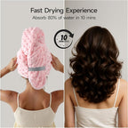 REDKISS 2 Pack Microfiber Hair Towels - Image 5