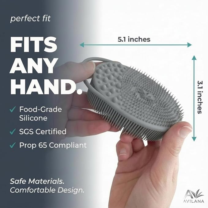 Avilana Premium Exfoliating Body Scrubber - Image 5