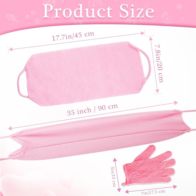 4Pcs Exfoliating Back Scrubber - Image 2