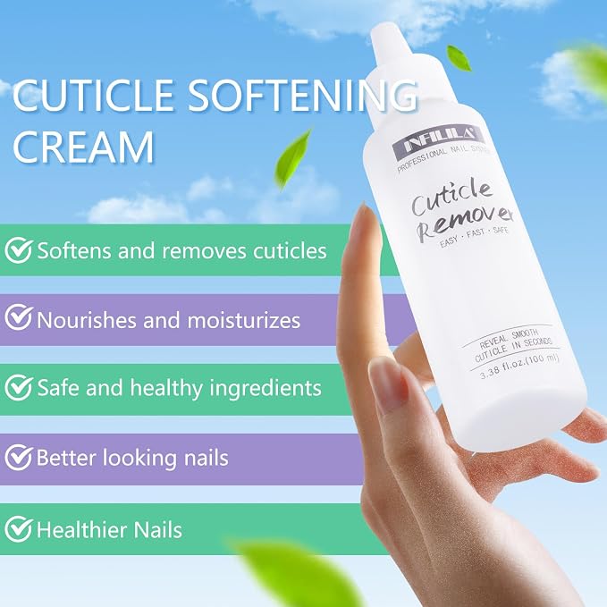 NXJ INFILILA Cuticle Softener, Instant Cuticle Remover Liquid - Image 3