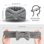3 Pieces Towel Headbands for Women Makeup Headband for Washing Face Makeup Spa - Image 2
