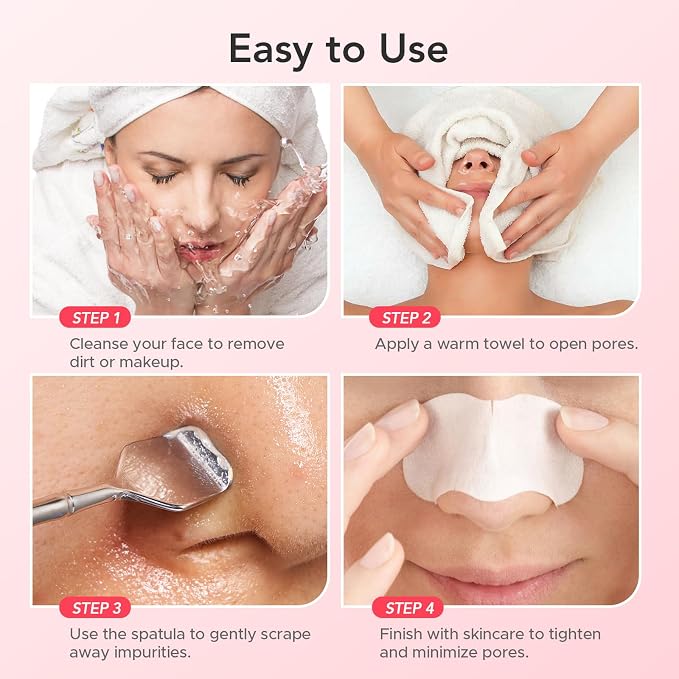 Litbear 6 Pcs Blackhead Remover Tools, Pimple Popper Tool Kit, Acne Tools - Image 8