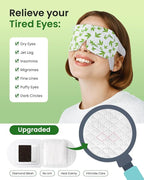 16 Packs Steam Eye Masks for Dry Eyes, Relief Eye Fatigue & Puffy Eyes - Image 3