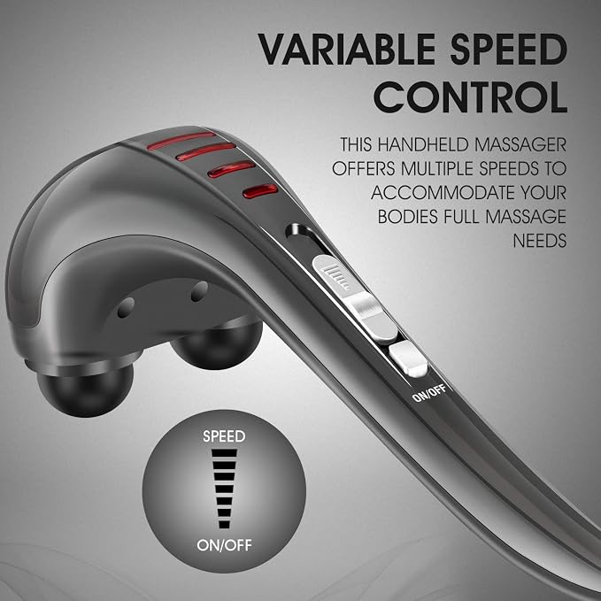 HANGSUN Handheld Neck Back Massager - Image 4