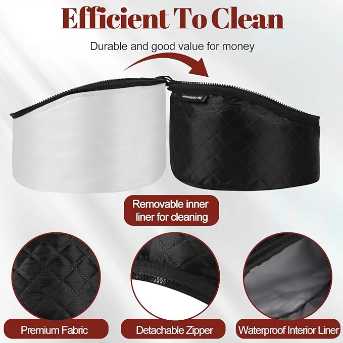TEPENAR Hair Steamer for Deep Conditioning: Upgraded Heat Cap - Image 5