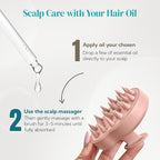 HEETA Scalp Massager 2 Pack for Hair Growth, Soft Silicone Bristles to Remove - Image 6