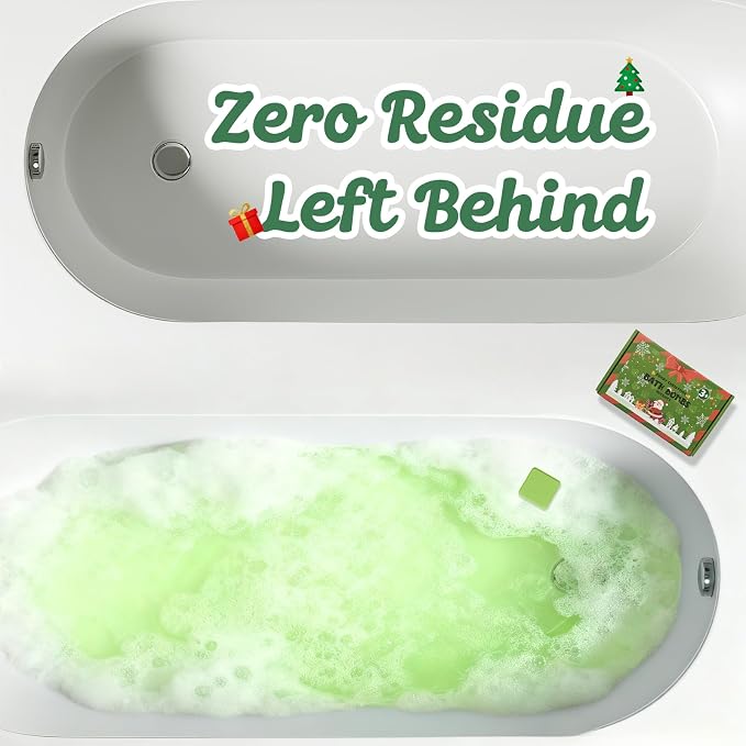 Christmas Bath Bombs with Surprise Toys Inside: 6 Pack Handmade Gifts Bath Bomb - Image 7