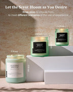 M&SENSE Candle Oceanic Breeze Scented, 19.4oz 110 Hour Long Lasting 2 Wick - Image 6