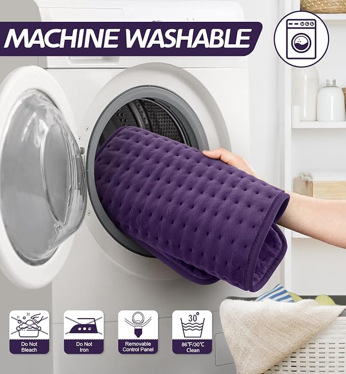 Electric Heating Pad for Back, Neck & Cramps Relief - Image 6
