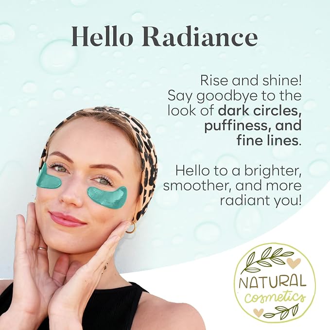 BLOOMORA Aloe Vera Under Eye Patches, - Image 3