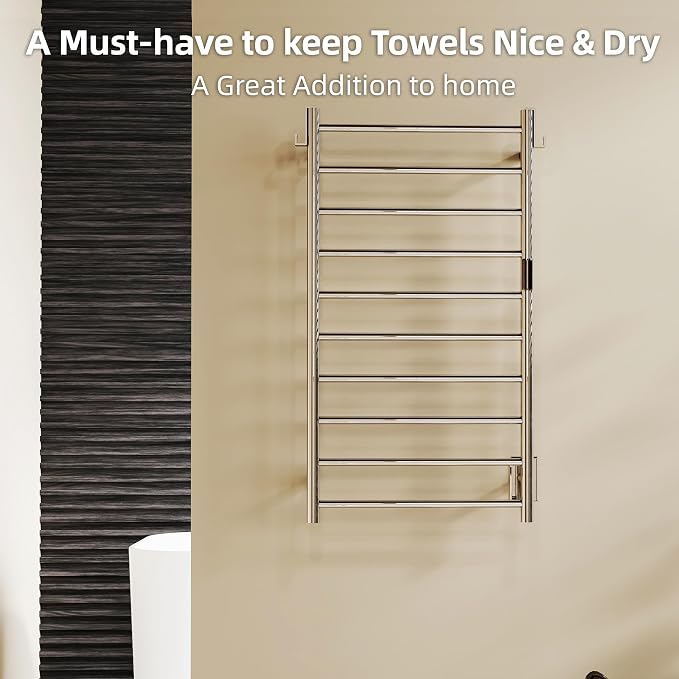 P&Dlusir Towel Warmer, Heated Towel Rack - Image 7