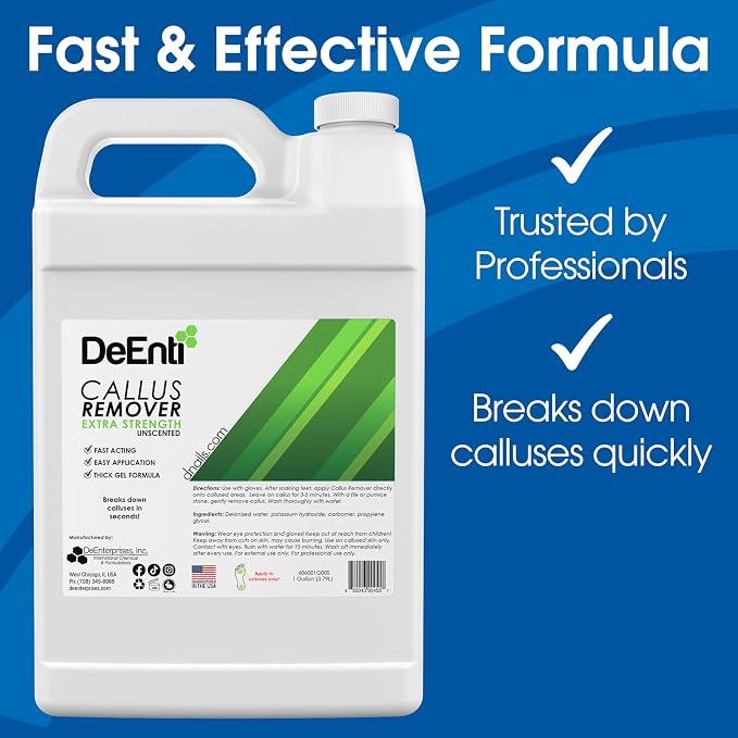 DeEnti Callus Remover for Feet, Extra Strength Foot Callus Remover Gel - Image 2