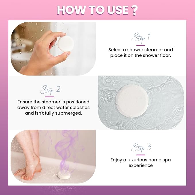 Shower Steamers Aromatherapy 8 Pack - Image 6
