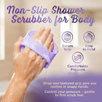 SILKLE Silicone Body Scrubber – Gentle Exfoliating Shower Scrubber - Image 4