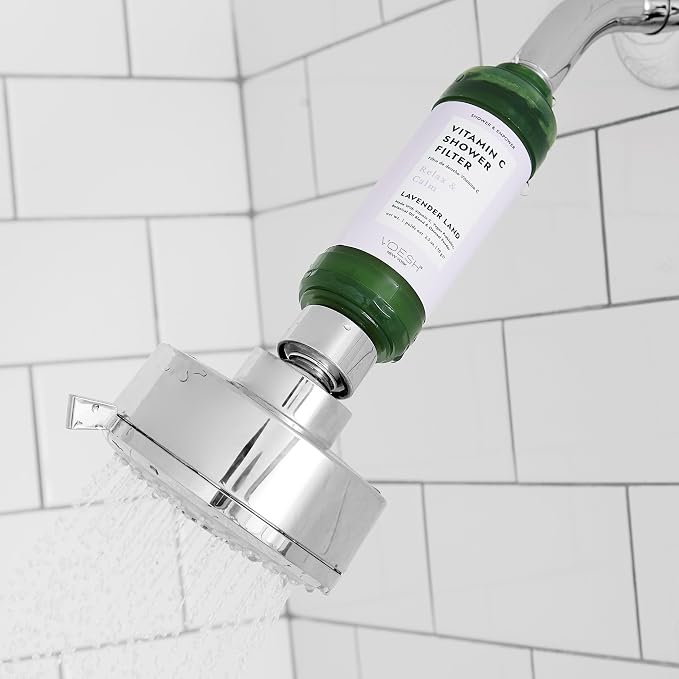 VOESH Vitamin C Shower Filter, Lavender Land, Shower Aromatherapy, Water - Image 3