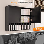 Salon Staion Hair Color Bar Organizers, Hair Color Rack, Barber Station Cabinet - Image 5