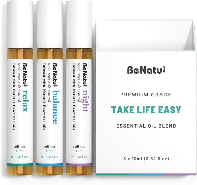 Essential Oil Set, Aromatherapy Roll On Blends - Image 6