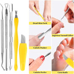Professional Foot Care Kit, 30-Piece Pedicure Set - Image 4