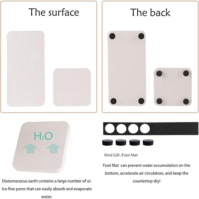 NiuYichee Water Absorbing Stone Tray - Image 5