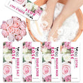 Pedicure Kit Foot Soak Set: Bubble Salt, Sugar Scrub, Massage Mask, Massage by nbcBeautiLab