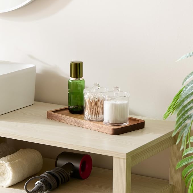 Bathroom Vanity Tray, Acacia Wood Counter Tray, Toilet Tank Tray, Appetizer - Image 7