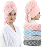 REDKISS 4 Pack Extra Large Hair Towels by REDKISSOnline