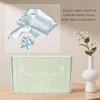 Vegan Silk Sleep Set, Vegan Silk Pillowcase - Image 7