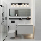 6-Light Black Vanity Lights 38'' Modern Bathroom Vanity Lighting Fixtures Above - Image 8