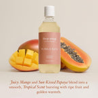 Deep Steep Bubble Bath, Mango Papaya, 10 oz – Soothing Soak - Image 4