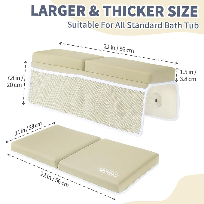 URMYWO Bath Kneeler and Elbow Rest Pad Set - Image 7