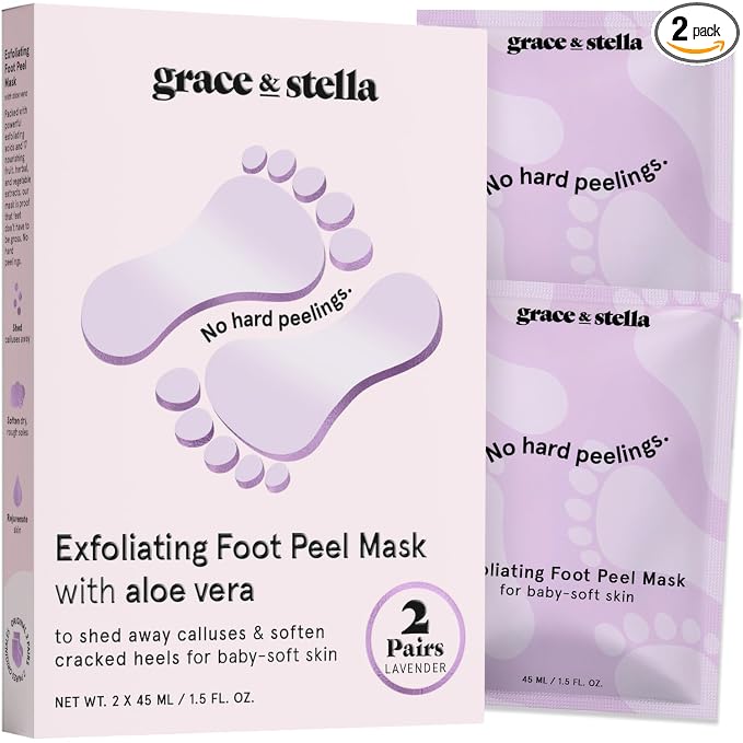 grace & stella Award-Winning Foot Peel Mask by GraceStella